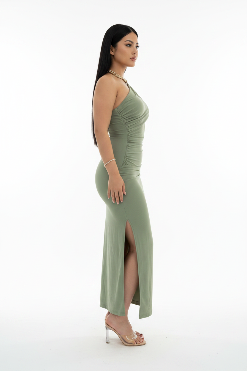 Sleeveless Backless Maxi Dress